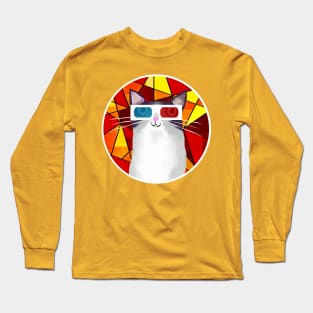 The 3D Cat Long Sleeve T-Shirt